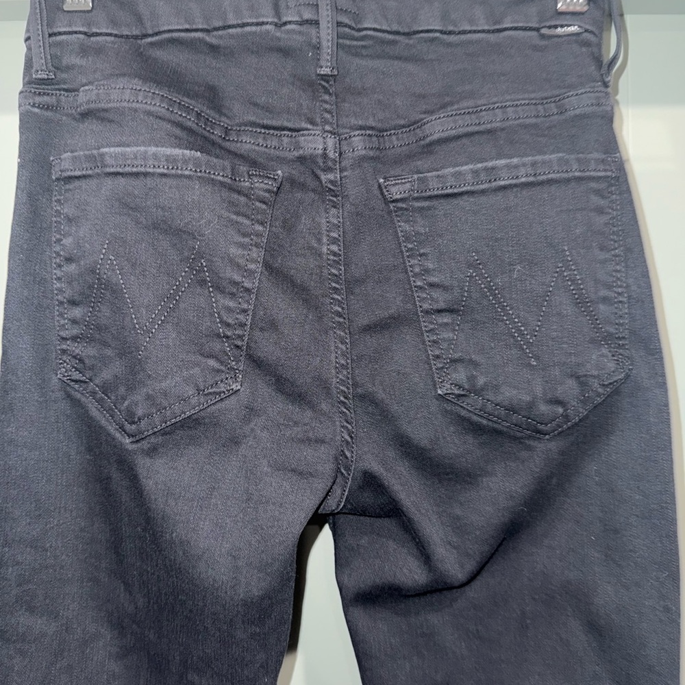 Mother Denim High Waisted Looker Jeans- Not Quilty One Liner-size 26 - Picture 11 of 16